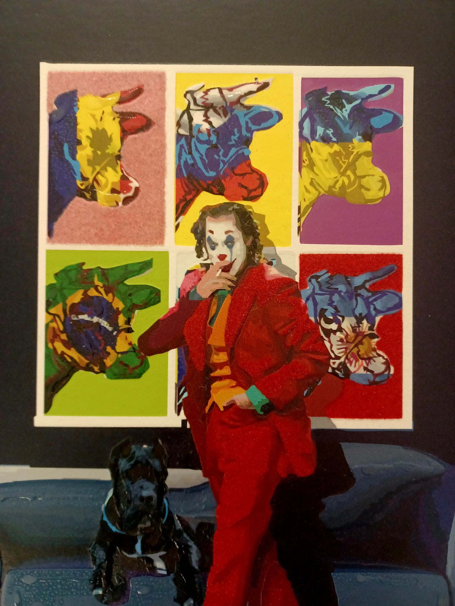 GIANNI MORAMARCO - My Loves - Serigrafia polimaterica e fine art glicée con retouche - 38X38 cm