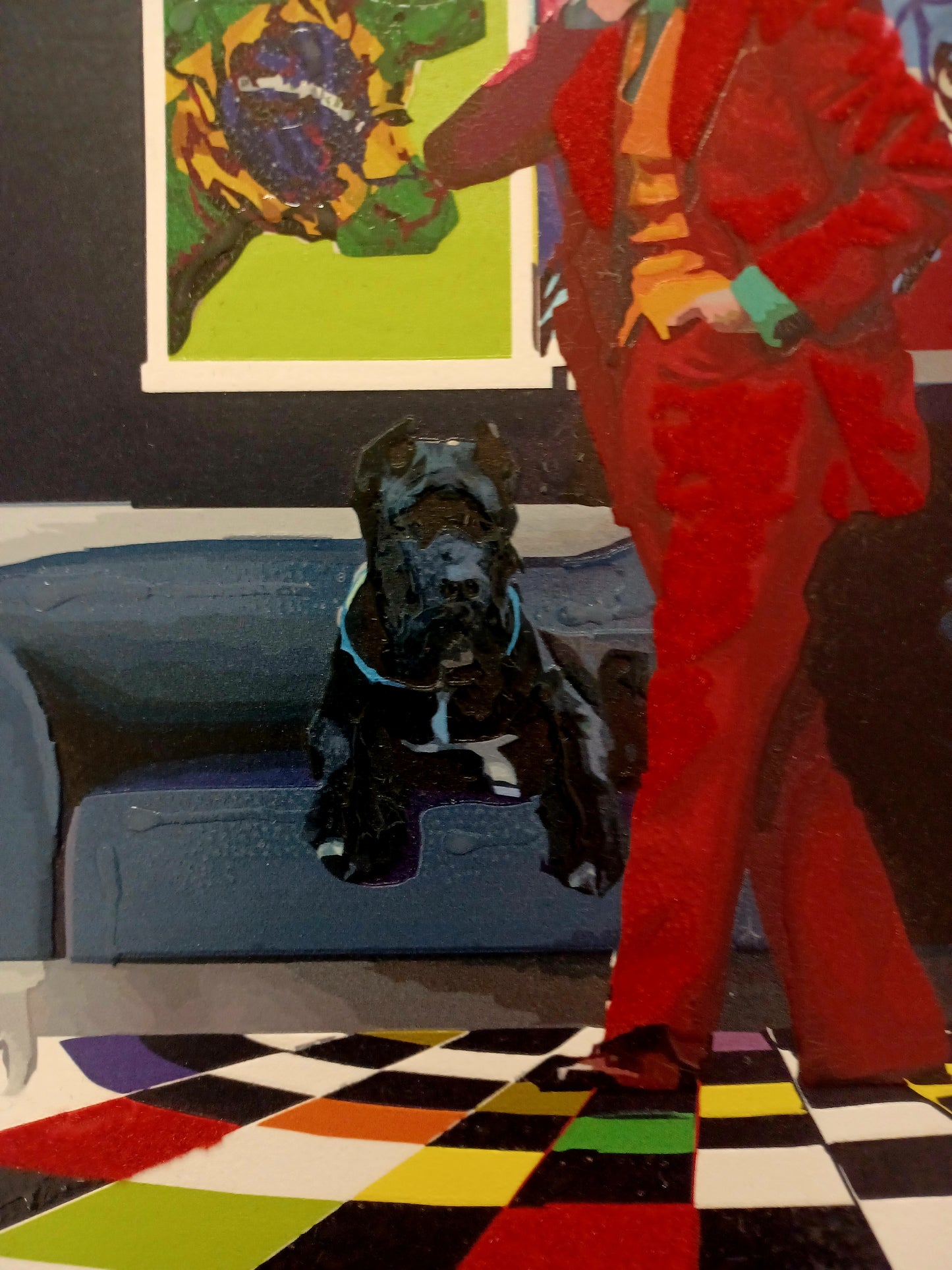 GIANNI MORAMARCO - My Loves - Serigrafia polimaterica e fine art glicée con retouche - 38X38 cm