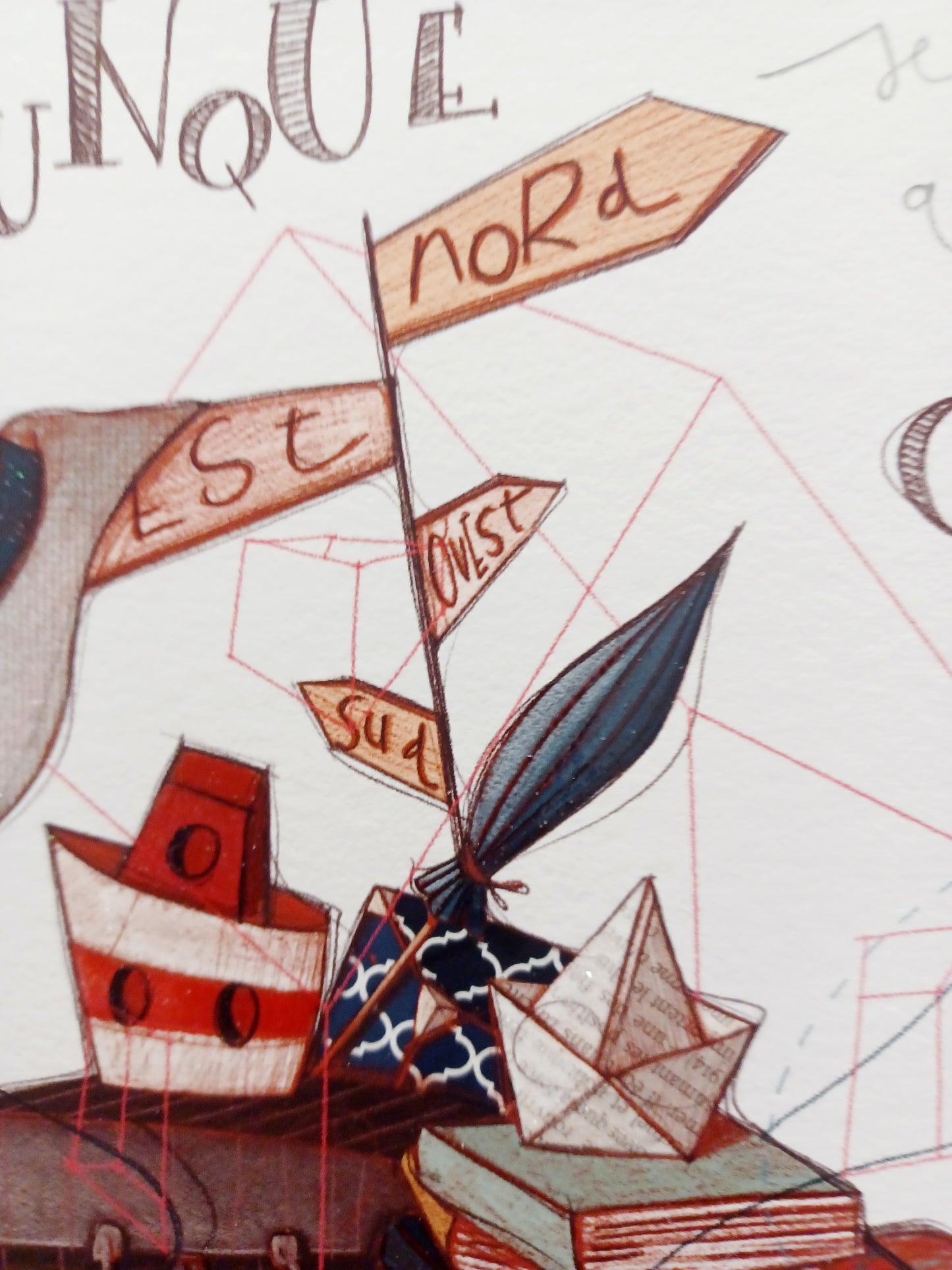 3. FEDERICA PORRO - Ovunque sentirsi a casa- Fine Art Glicée Retouchè - 20X20 cm