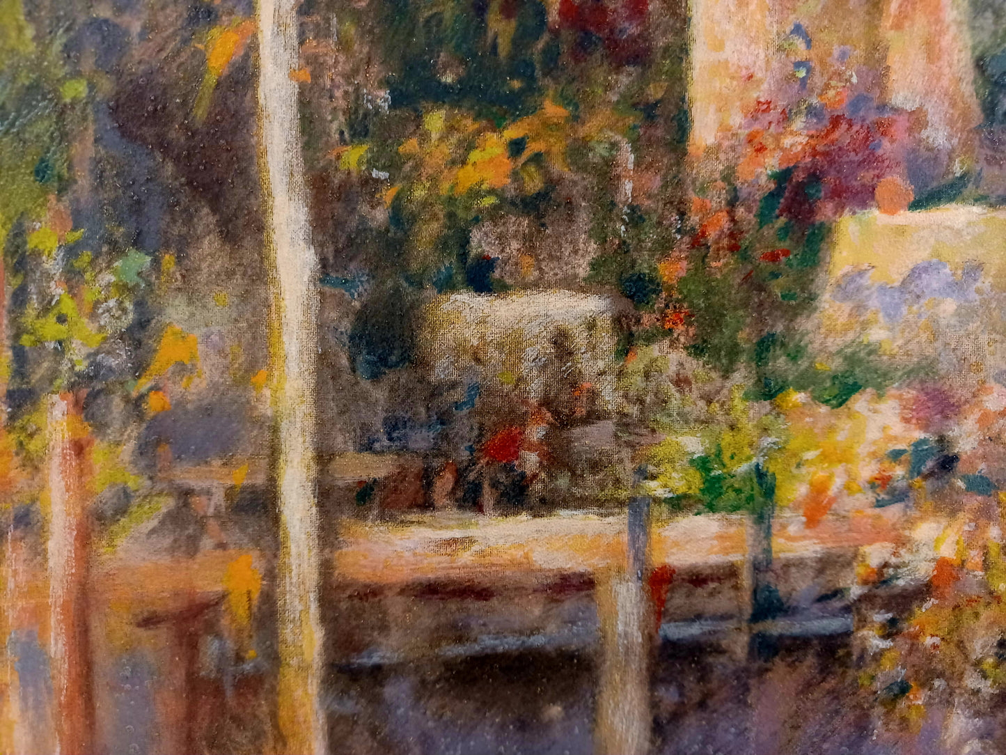 GIUSEPPE GIORGI - Serigrafia materica su carta - "Lago in Carinzia" - 60X90 cm