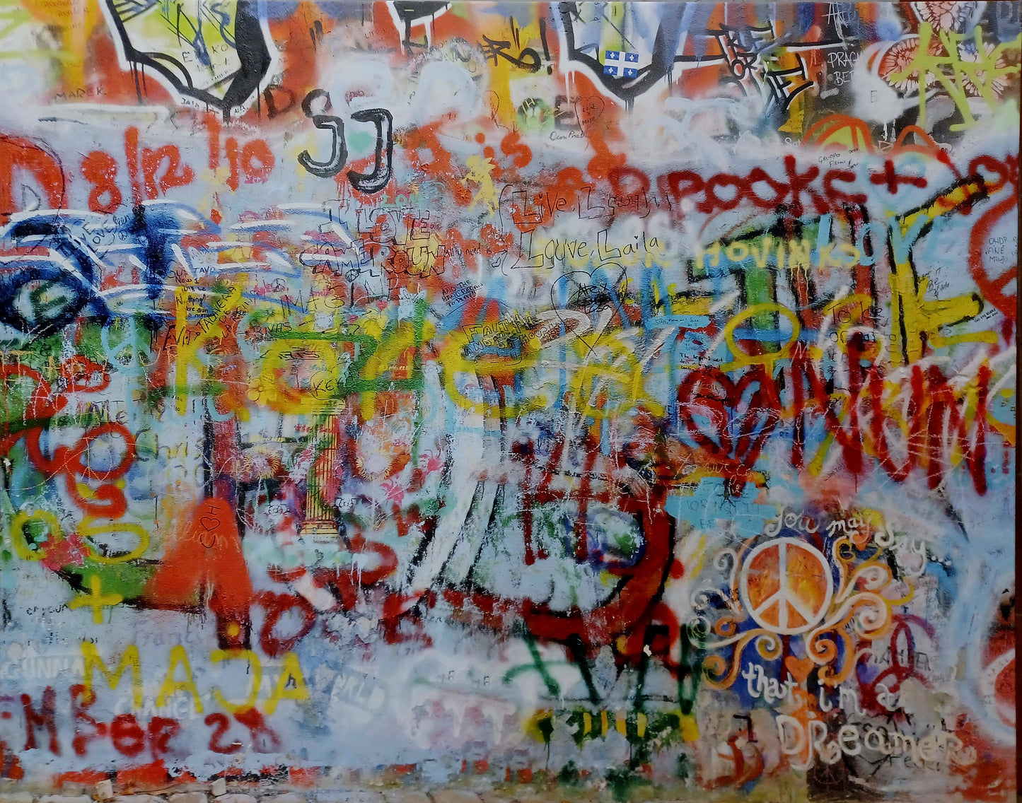 CANVAS - 100X80 cm - And the band begins to play - SimePhoto - Strret Art