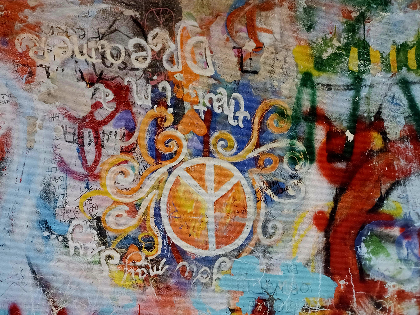 CANVAS - 100X80 cm - And the band begins to play - SimePhoto - Strret Art