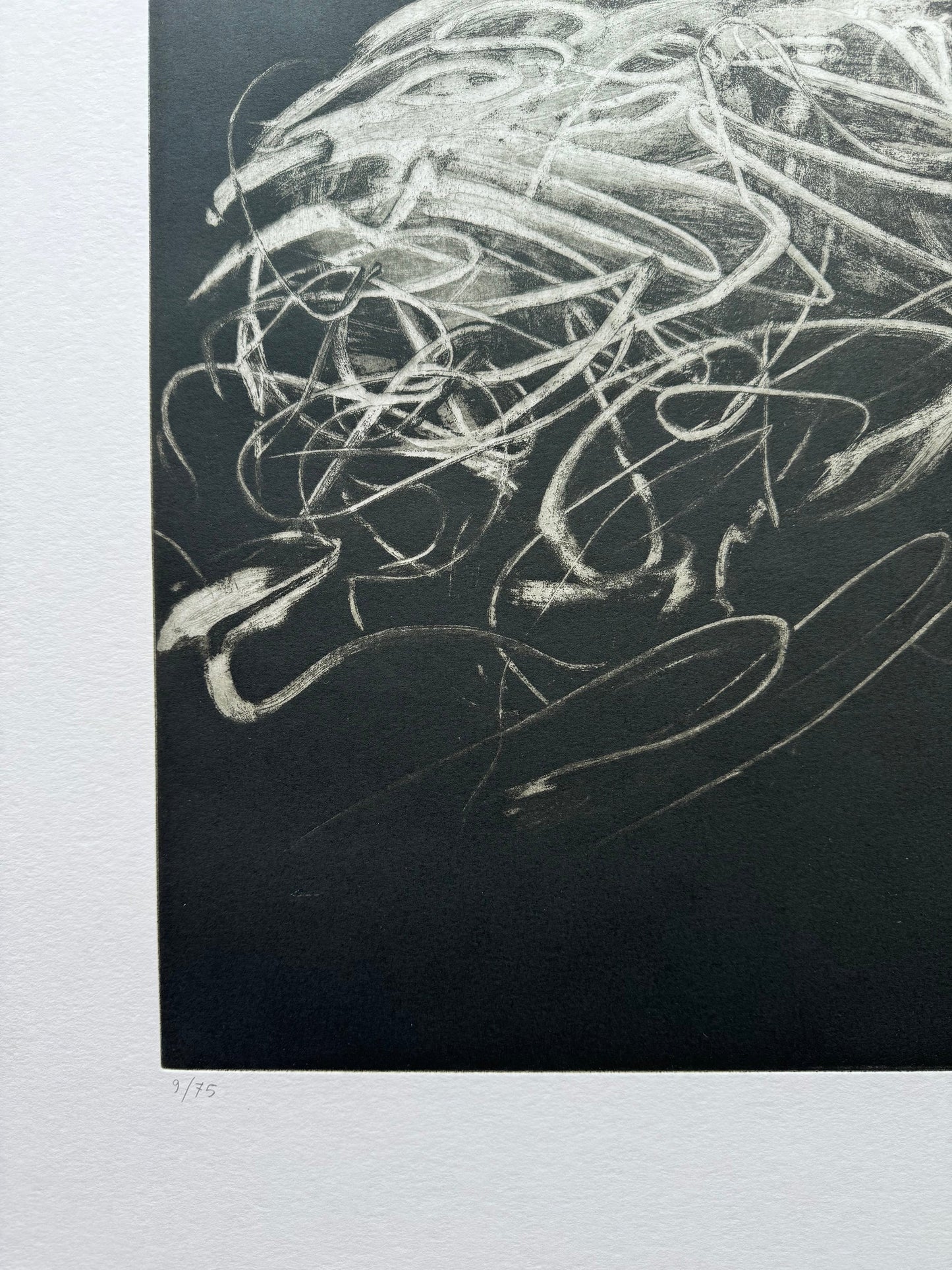 Luca Bellandi - Ballata notturna III - Acquaforte - 70X100 cm