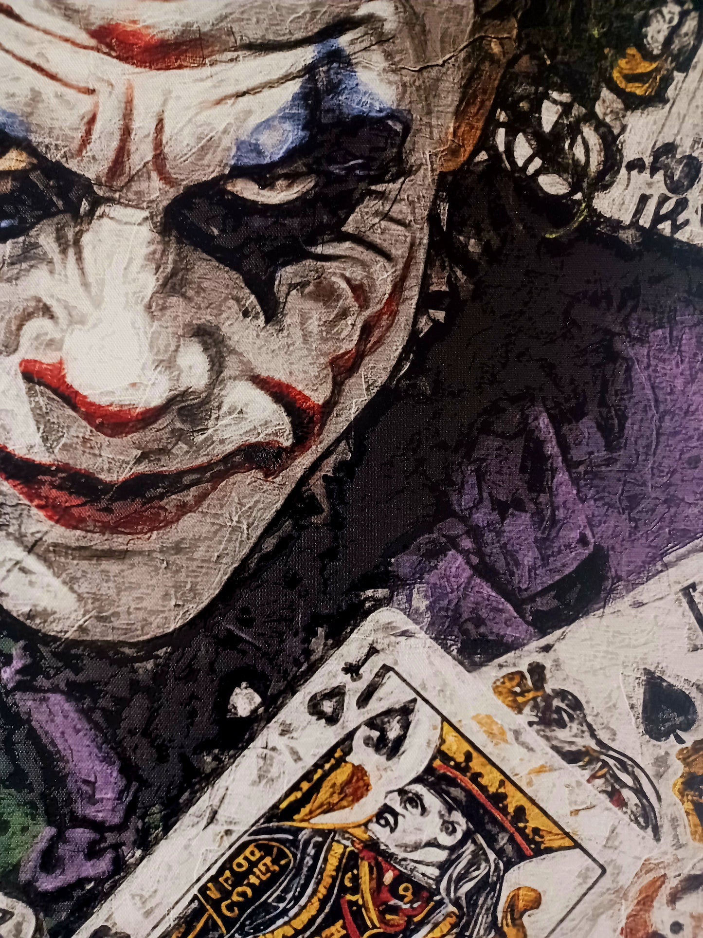 1. Jocker - ARMSX - Stampa serigrafica su telaio - 50x70 cm