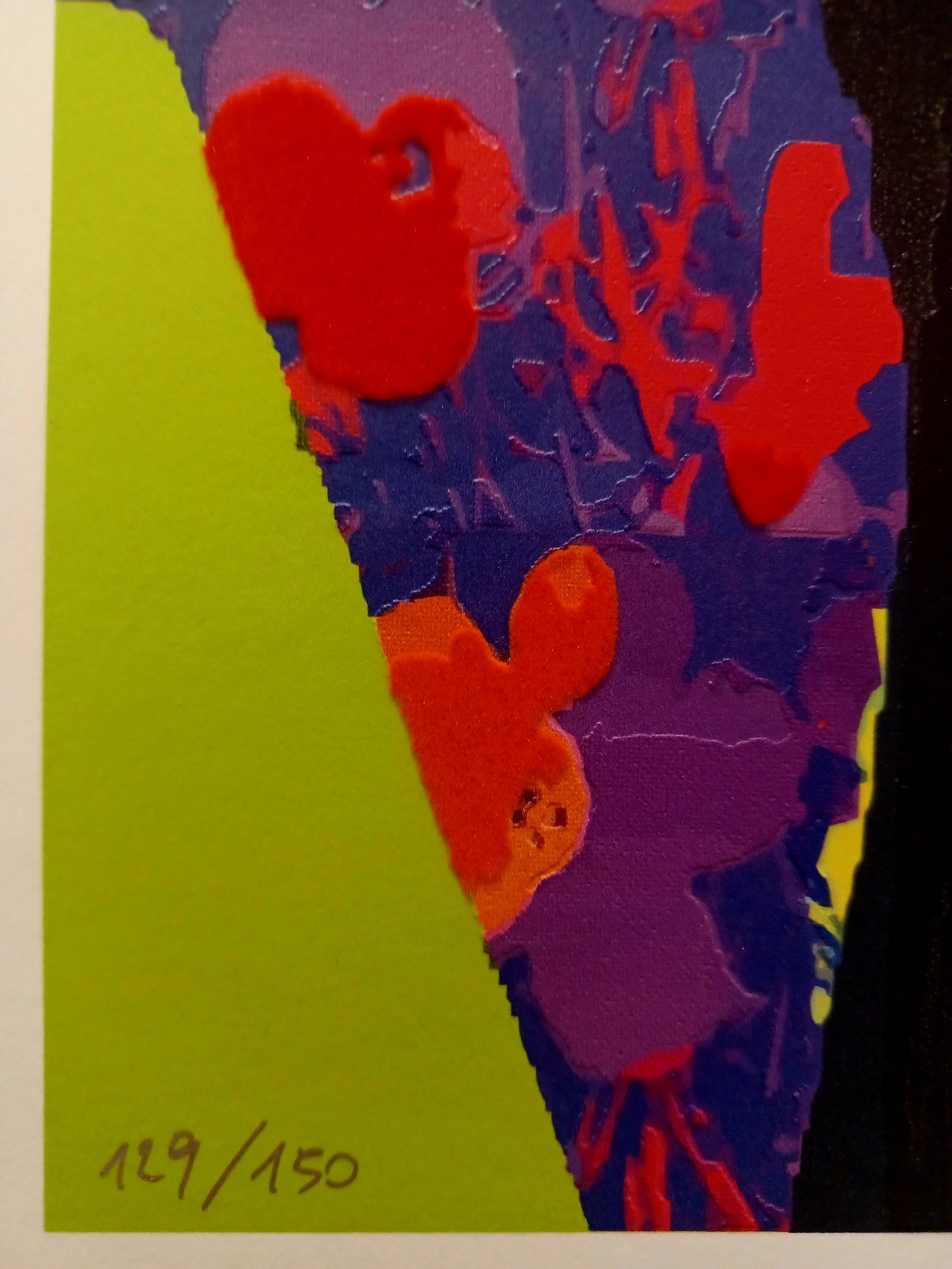 GIANNI MORAMARCO - Amami ancora - Serigrafia polimaterica e fine art glicée con retouche - 30X30 cm