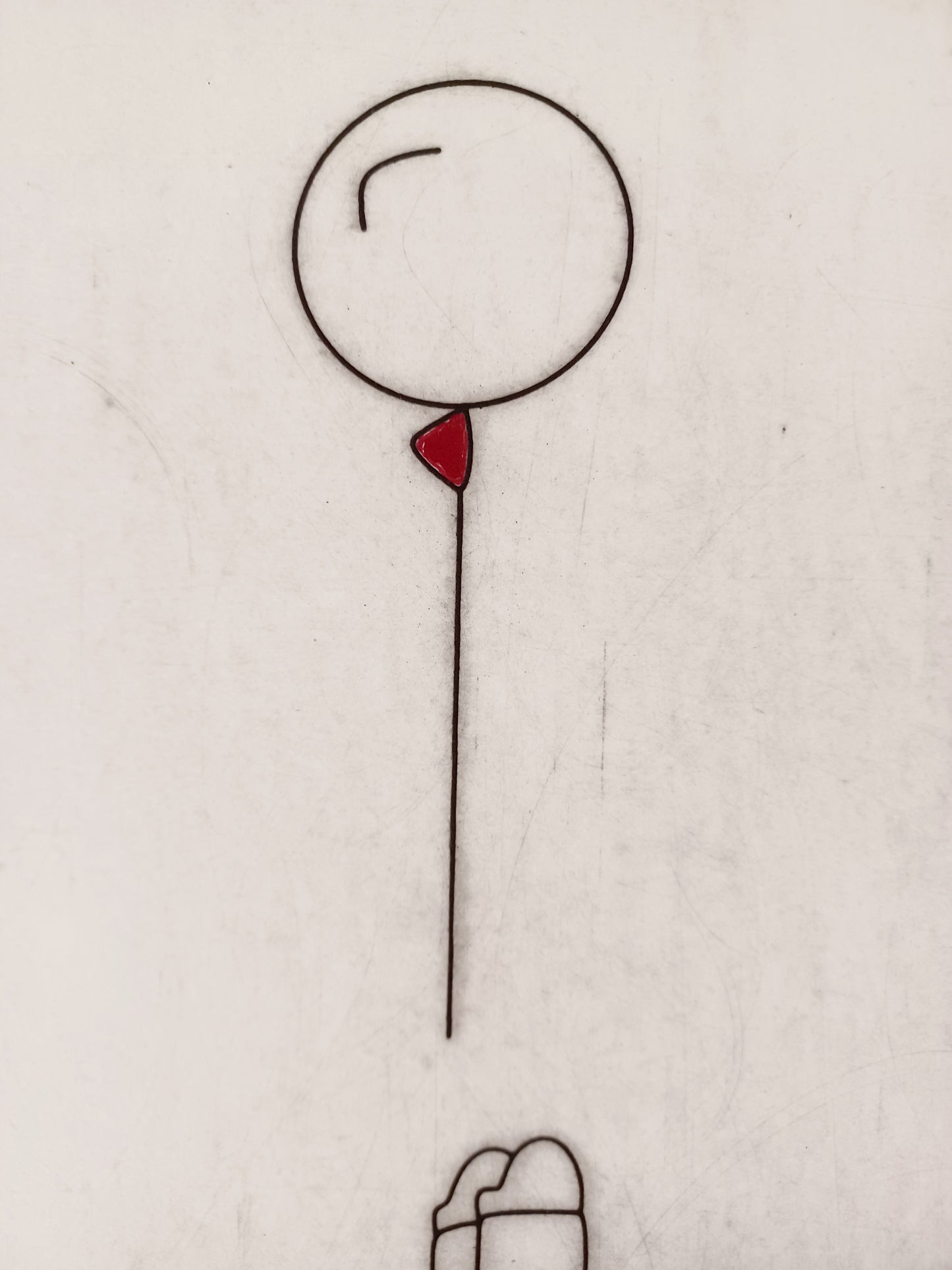 MELKIO - Follow - Incisione - 65X48 cm