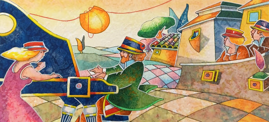 FRANCESCO NESI - Mi meravigli sempre - Serigrafia polimaterica - 20X36 cm - Tiratura limitata