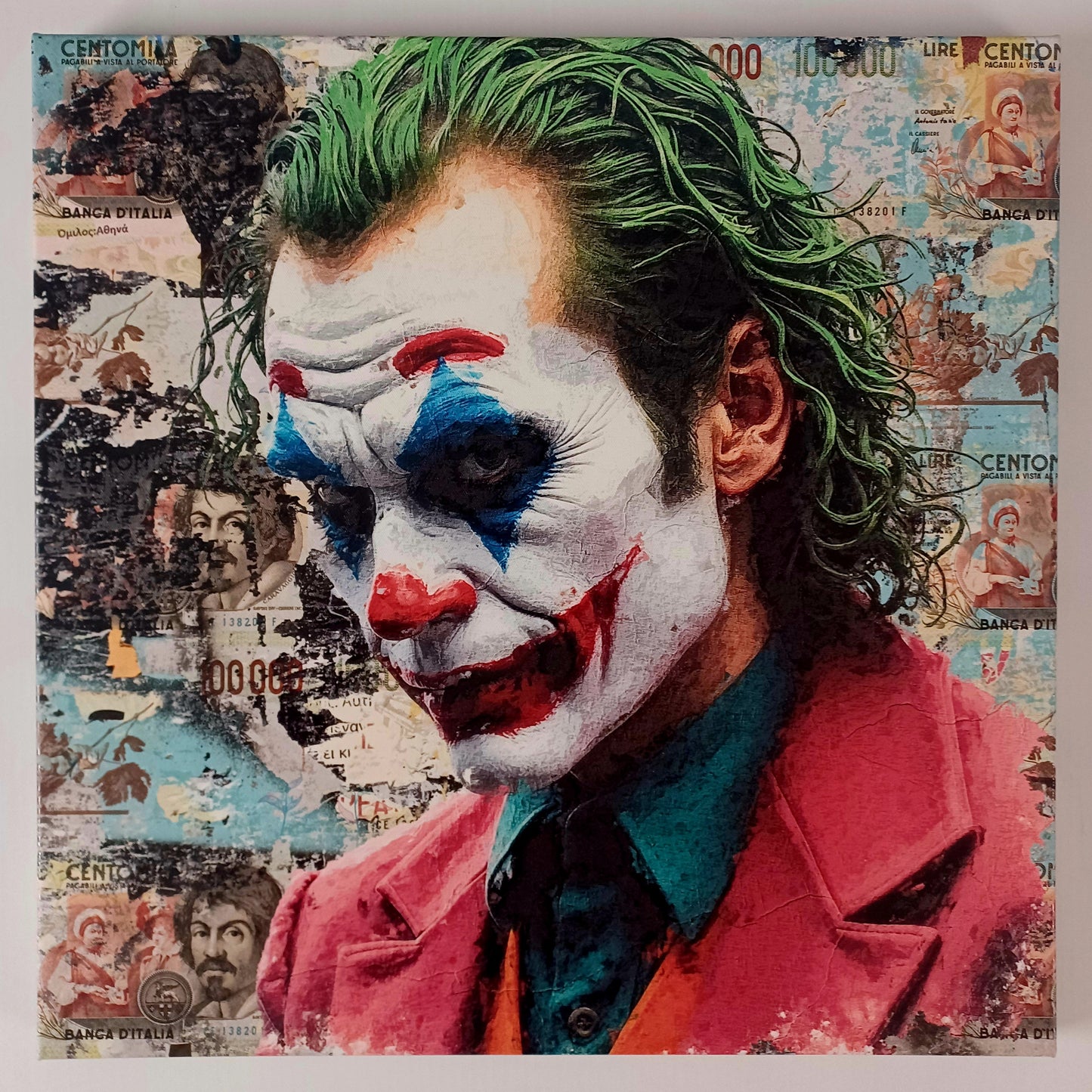 3. Joker - ARMSX - Stampa serigrafica su telaio - 60x60 cm