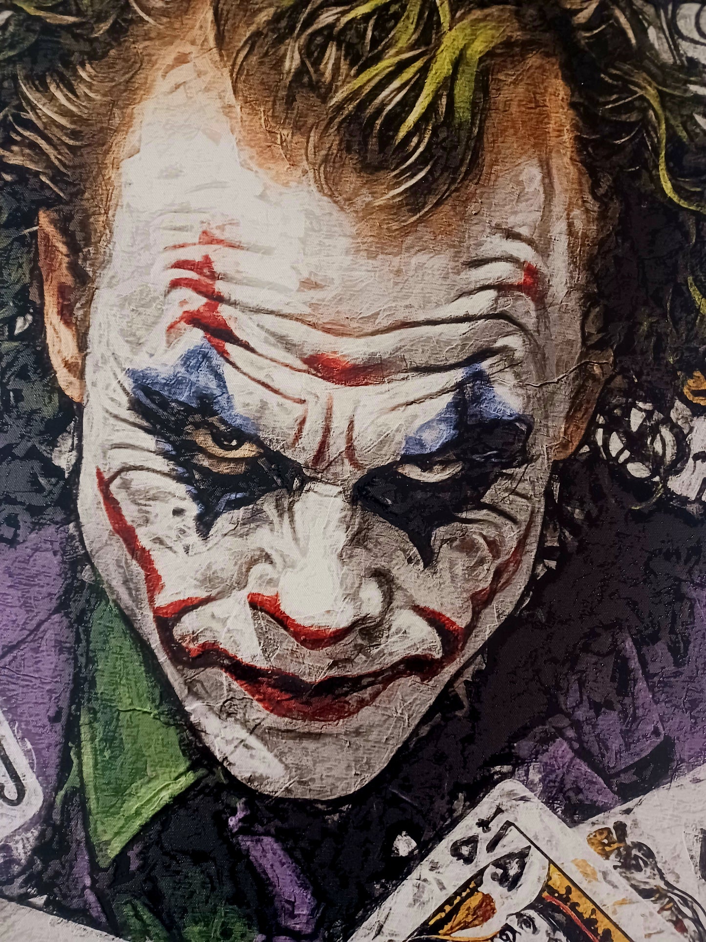 1. Jocker - ARMSX - Stampa serigrafica su telaio - 50x70 cm