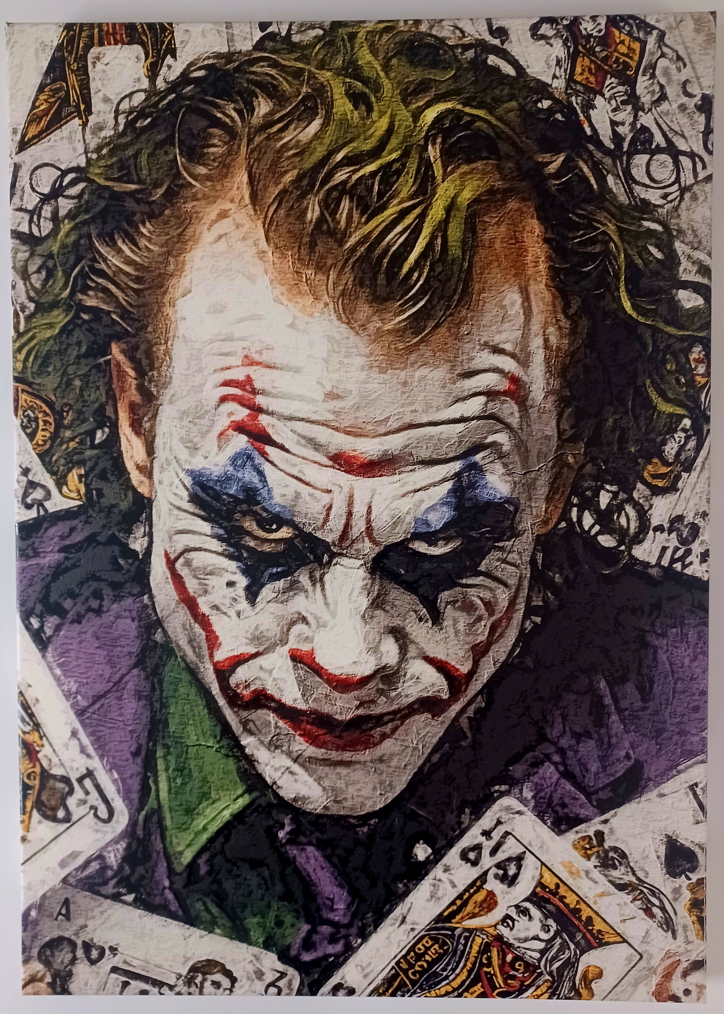 1. Jocker - ARMSX - Stampa serigrafica su telaio - 50x70 cm